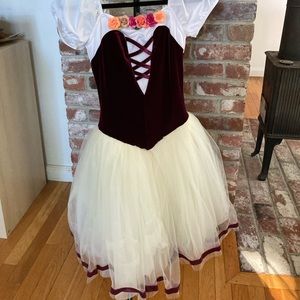 Coppelia ballet costume